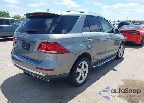 2016 Mercedes-Benz Gle 350 4Matic from USA, damaged, VIN 4JGDA5HB4GA652637